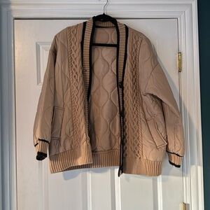 Cider Cardigan Bomber Jacket